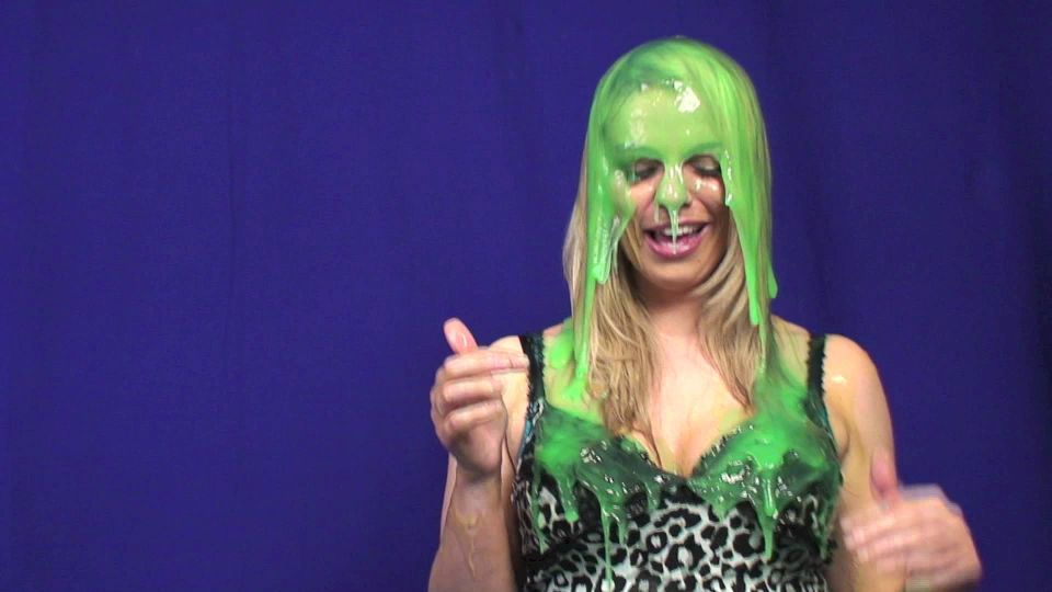 Cate gets slimed.